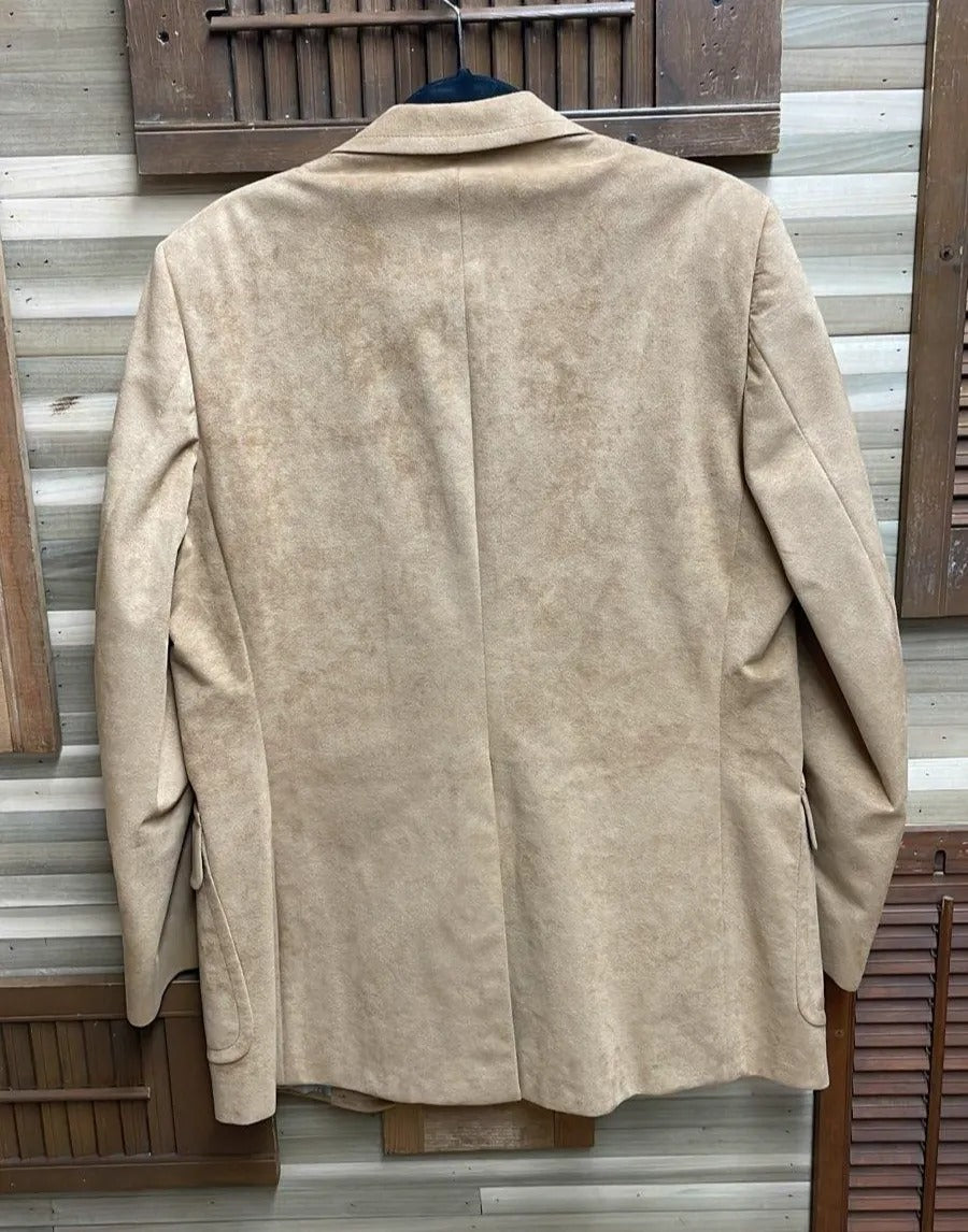 Suede Sports Coat Size 42
