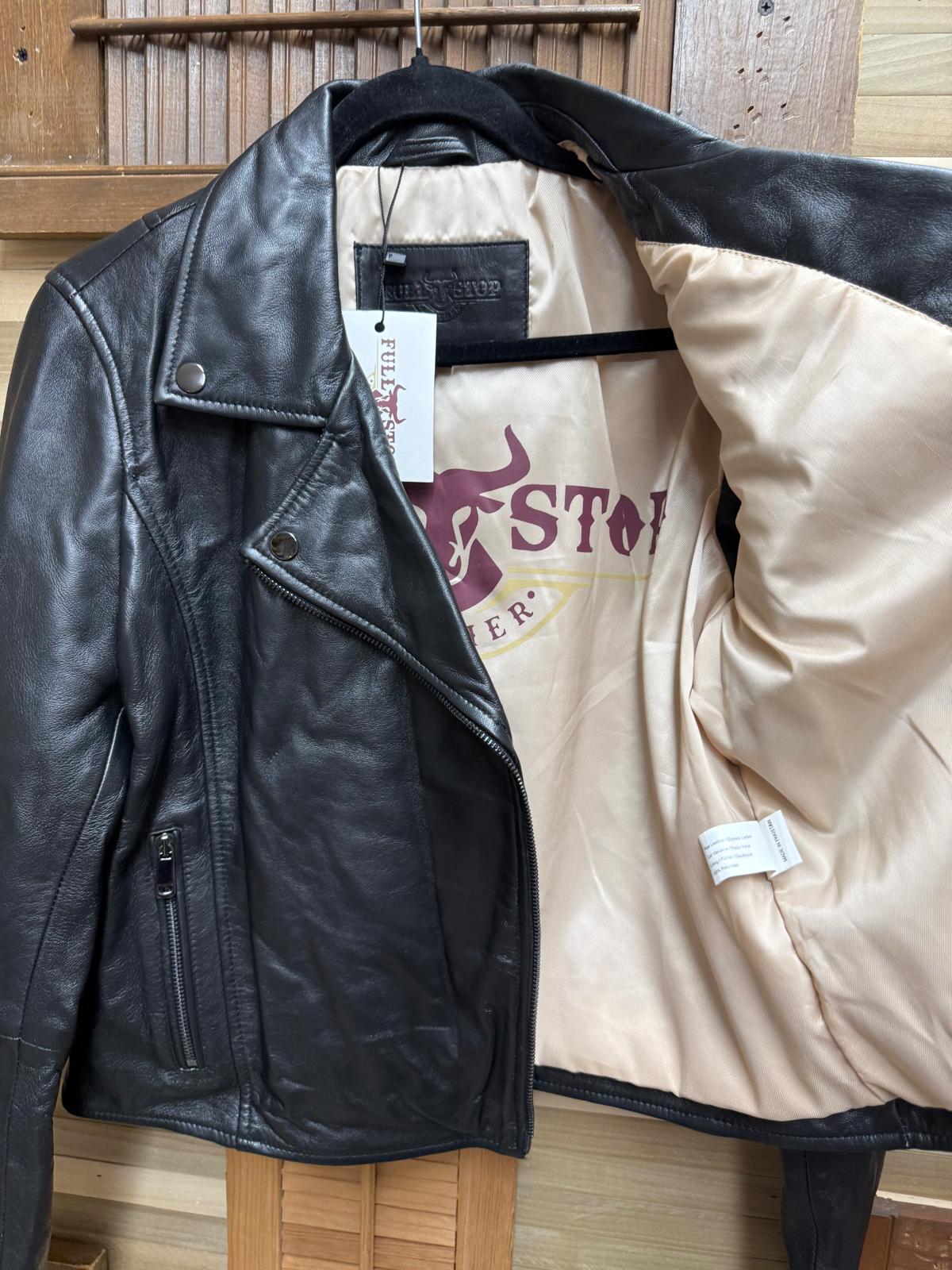 Genuine Pakistan Leather Biker Style Jacket