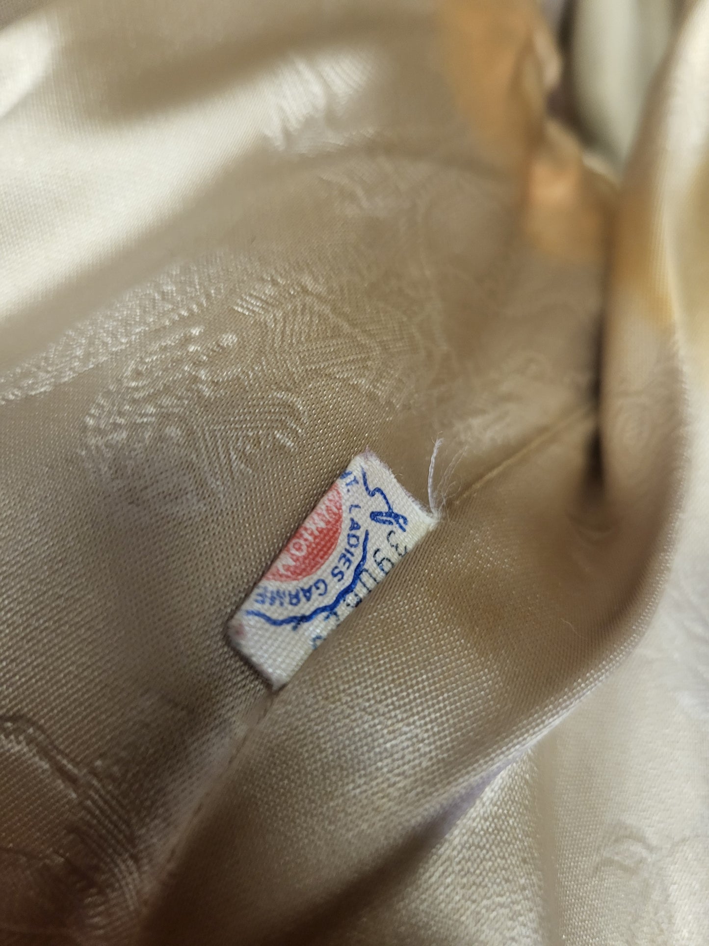 Tan Fur Triple Button "Blanch's" Birmingham Alabama
