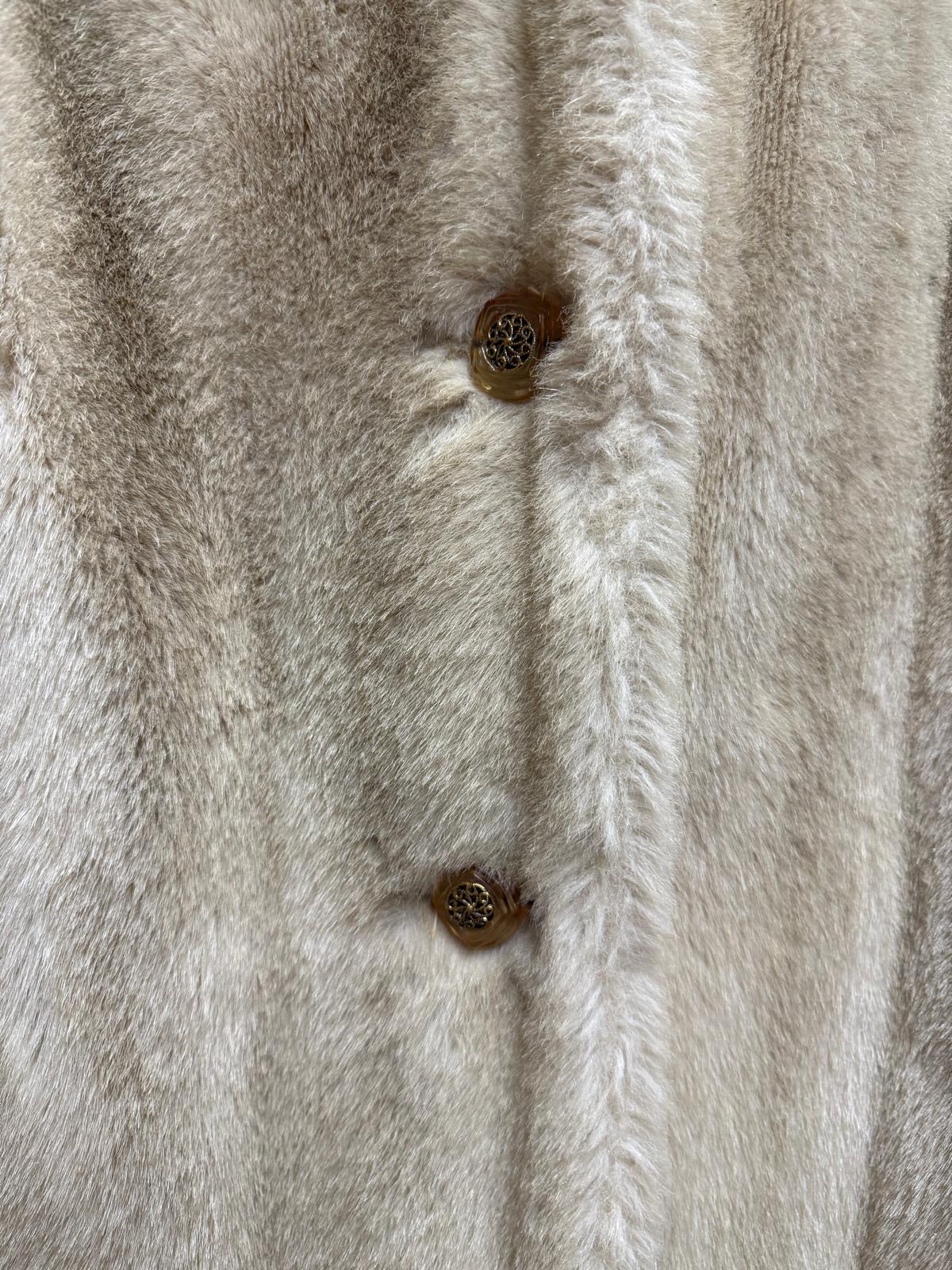 Tan Fur Triple Button "Blanch's" Birmingham Alabama