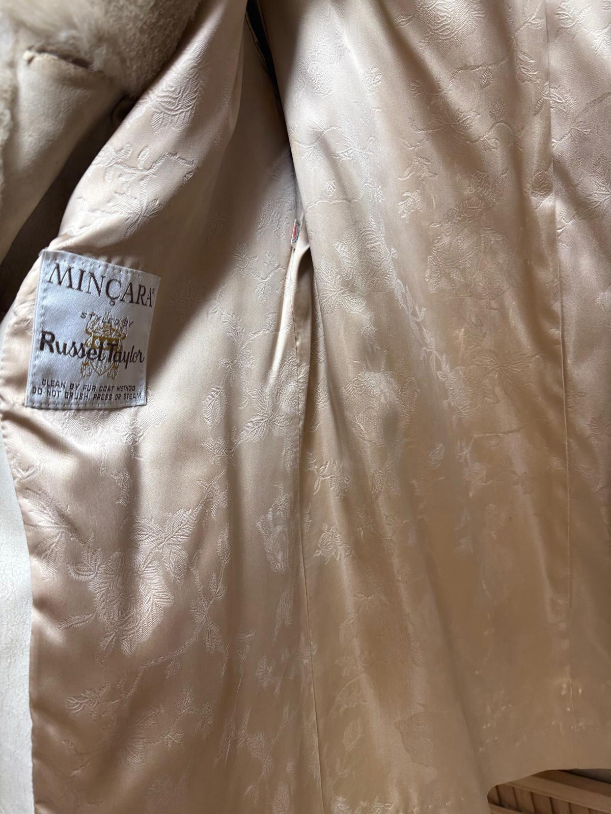 Tan Fur Triple Button "Blanch's" Birmingham Alabama