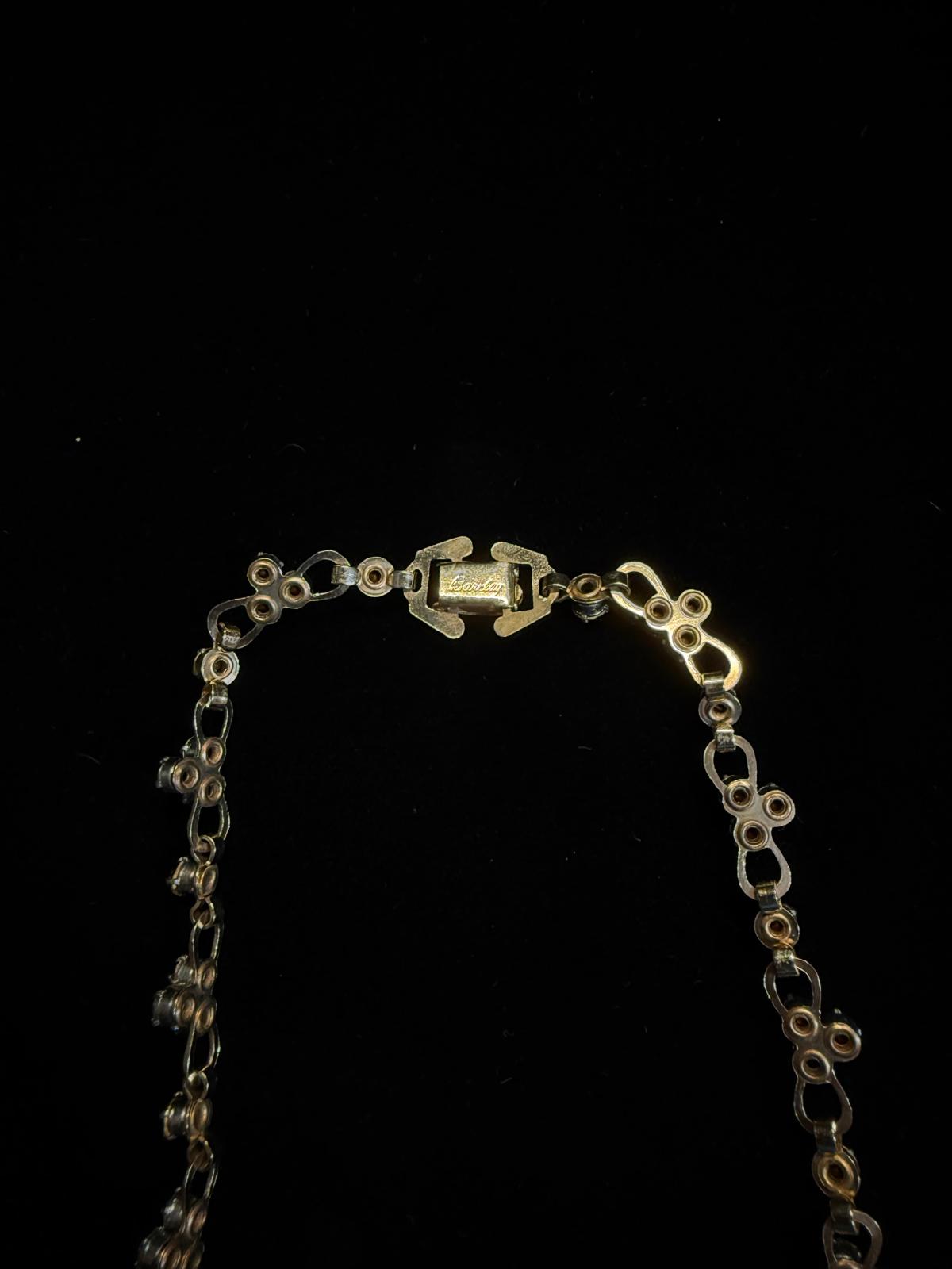 50's Barclay Stamped Necklace
