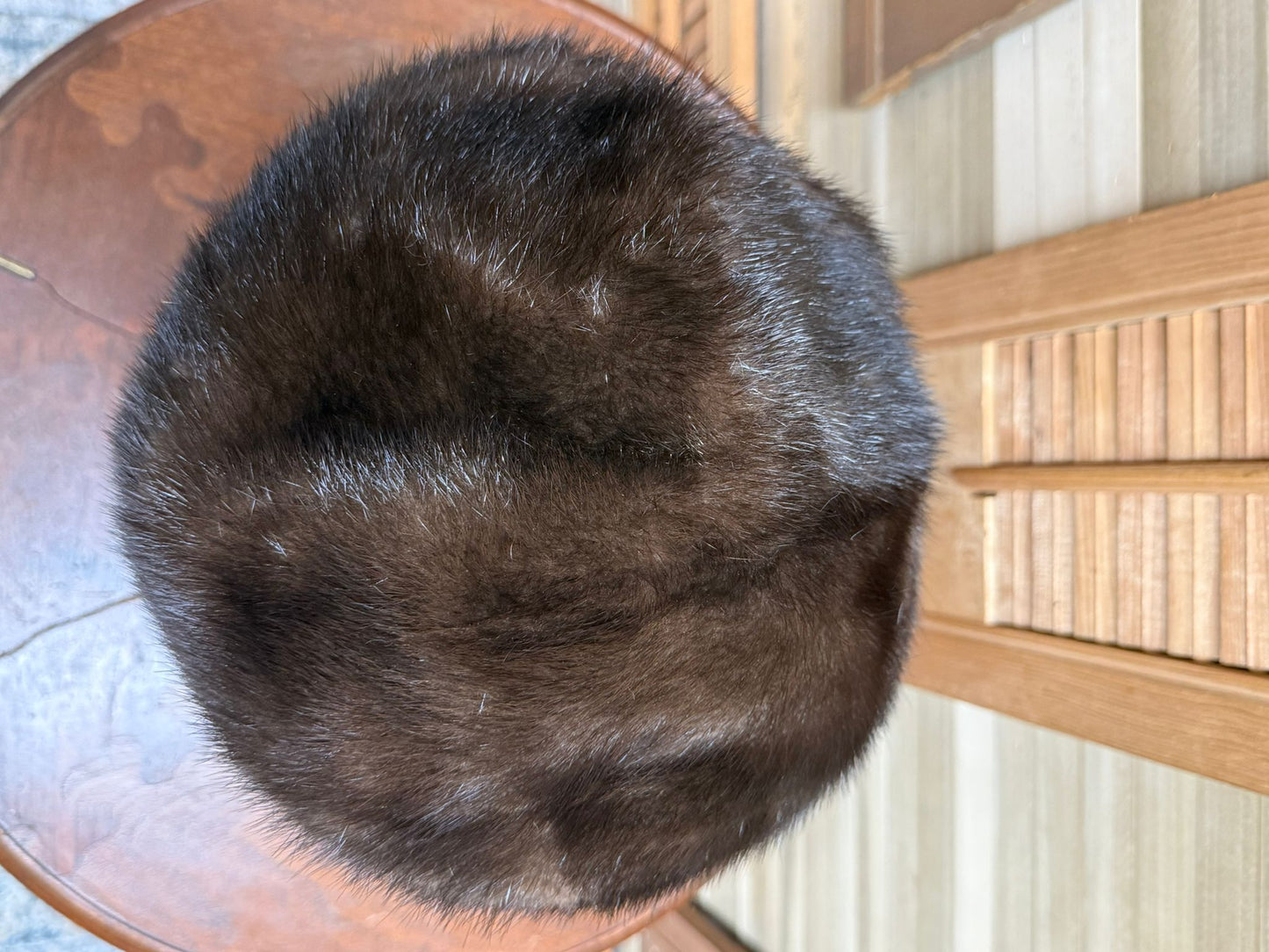 1950's Mr. D' Brown Mink Fur Hat
