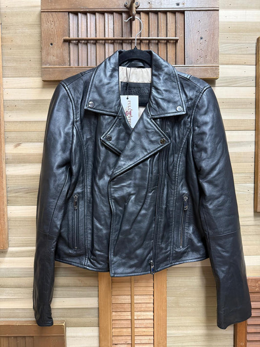 Genuine Pakistan Leather Biker Style Jacket