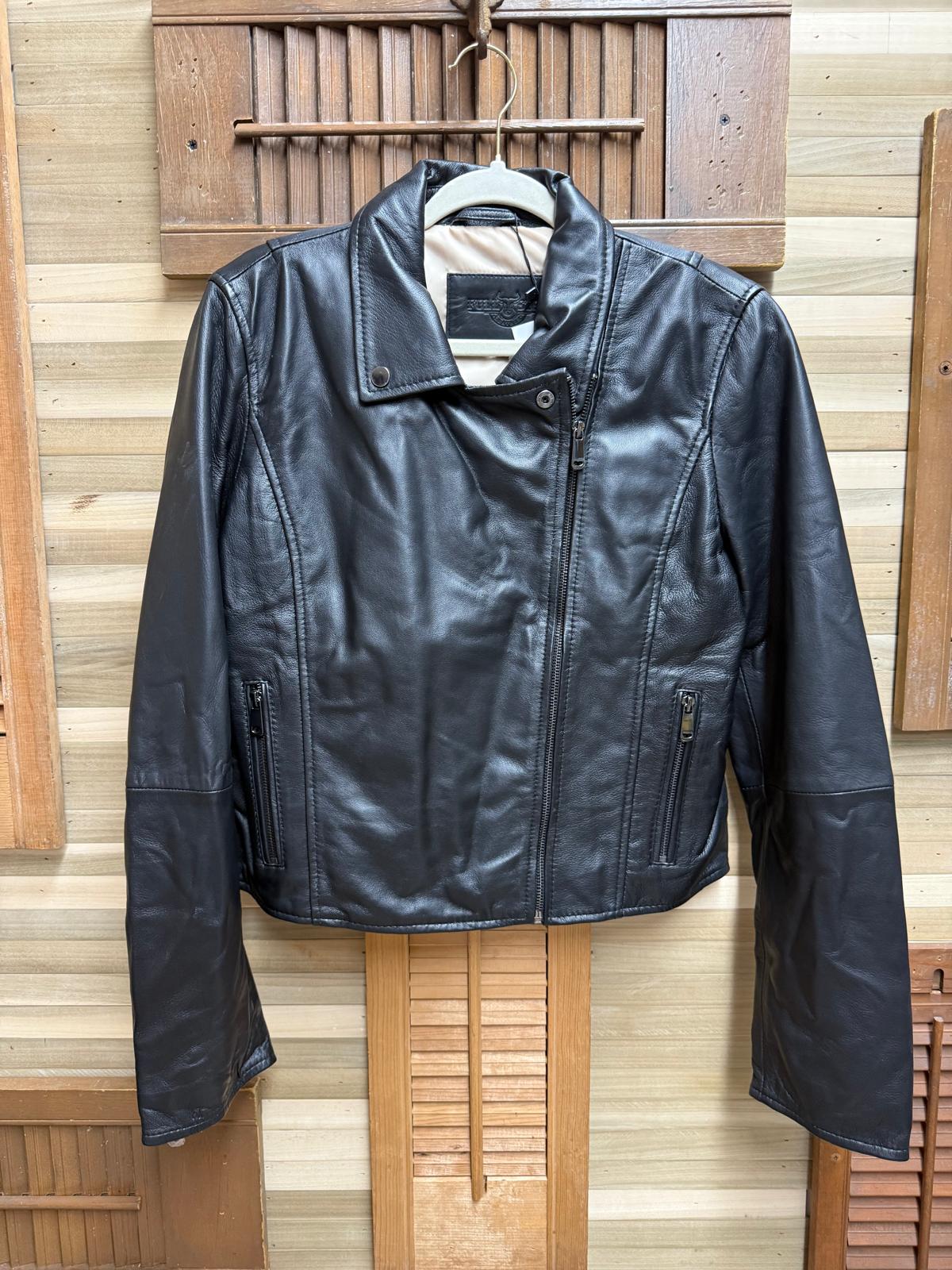 Genuine Pakistan Leather Biker Style Jacket