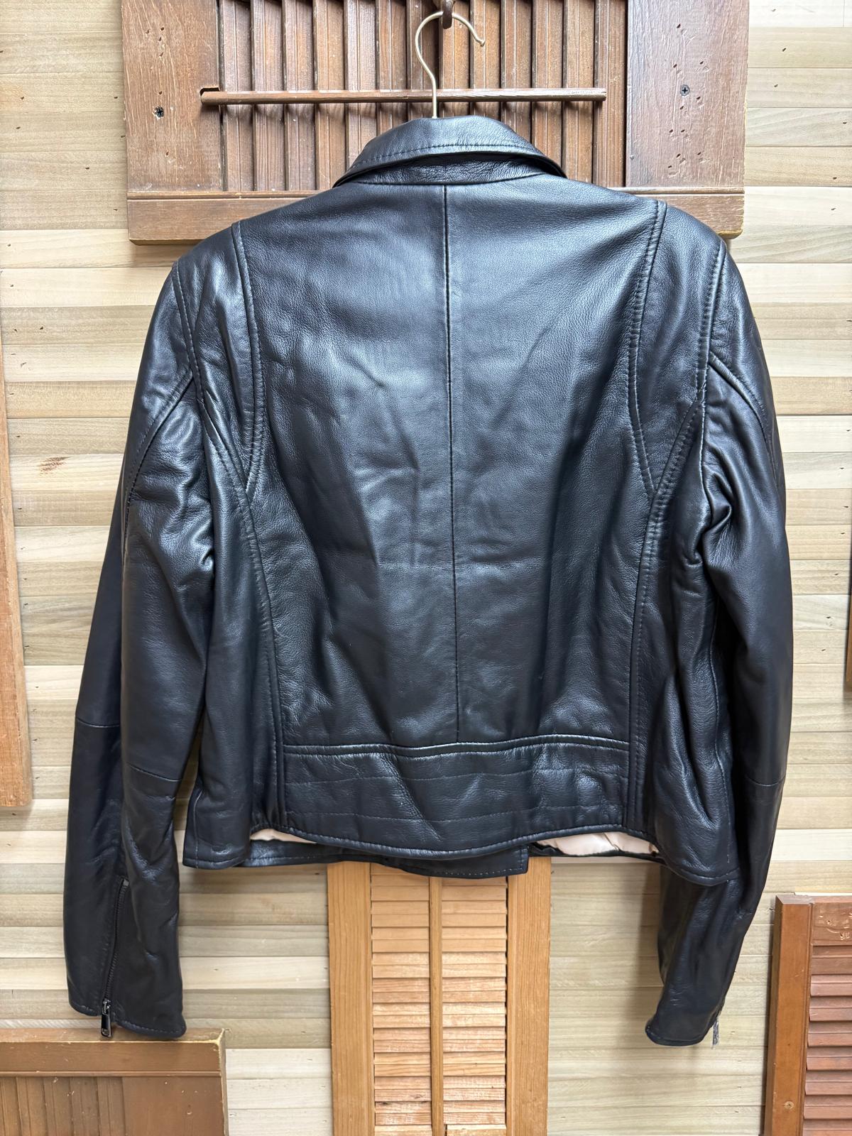 Genuine Pakistan Leather Biker Style Jacket