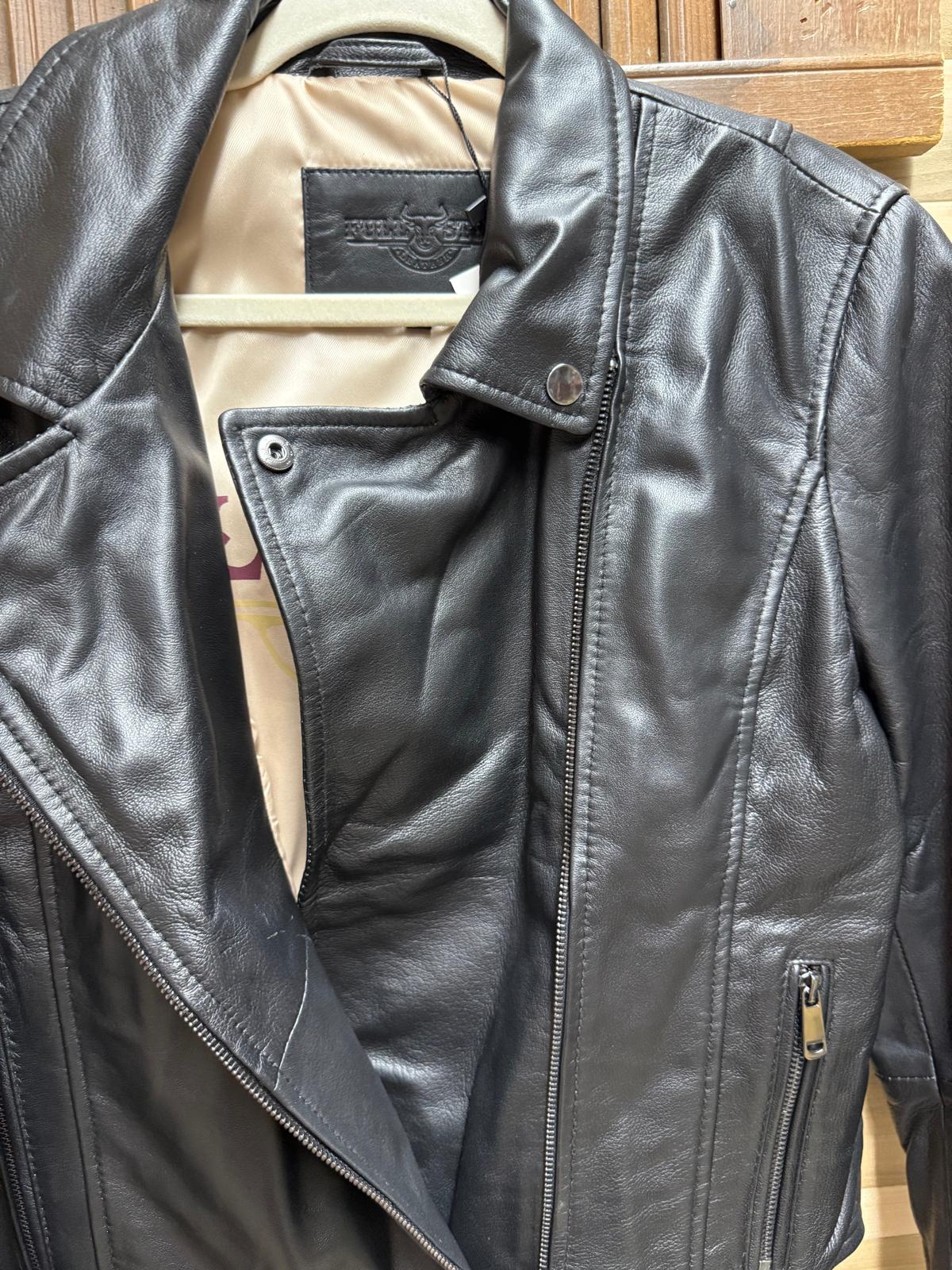 Genuine Pakistan Leather Biker Style Jacket